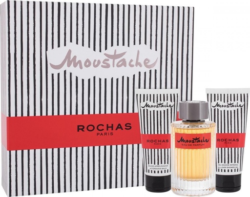 Rochas Moustache Eau de Parfum 125ml 3 Gift Set