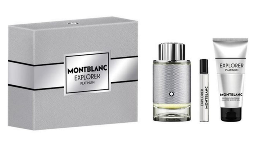 Mont Blanc Explorer Platinum Eau de Parfum 100ml set of 3